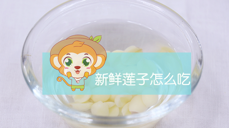 新鮮蓮子怎么吃