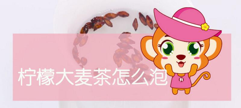 檸檬大麥茶怎么泡