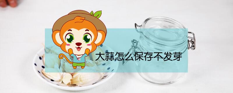 大蒜怎么保存不發芽