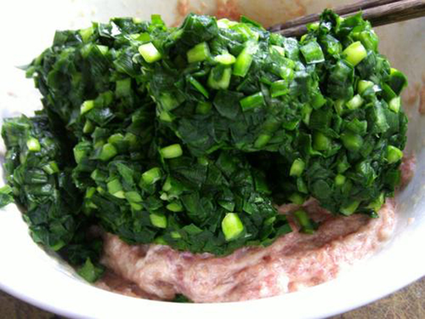 韭菜肉餡餃子怎么調(diào)餡