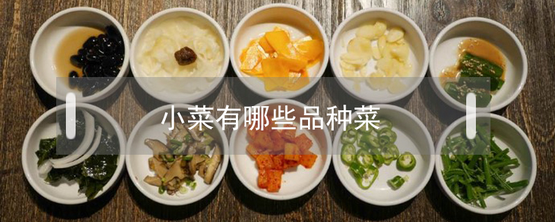 小菜有哪些品種菜