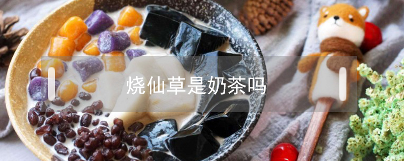 燒仙草是奶茶嗎?
