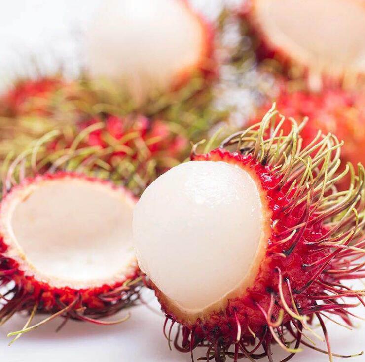 泰國進(jìn)口紅毛丹圖片 毛荔枝圖片大全
