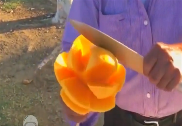 芒果怎么吃方便圖解 又方便又好看的吃芒果方式