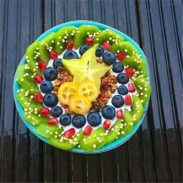 清涼夏日水果拼盤圖片，夏日水果拼盤的打開方式