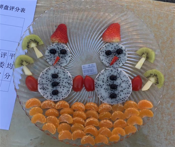少兒創(chuàng)意水果拼盤制作大賽，簡單又有趣的學(xué)生水果拼盤