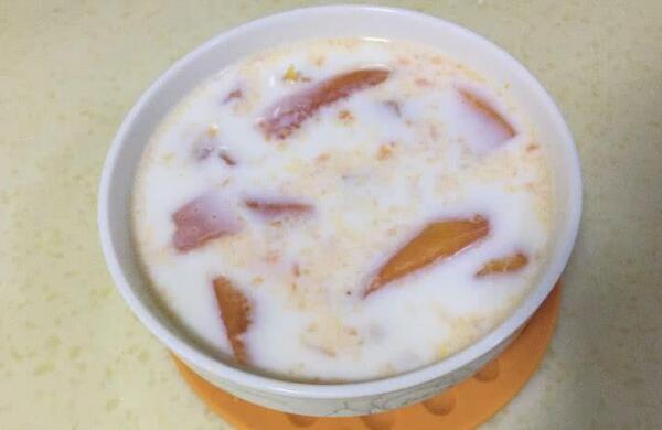 木瓜牛奶怎么做，簡單一學就會木瓜牛奶的做法