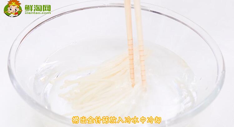 涼拌金針菇的做法