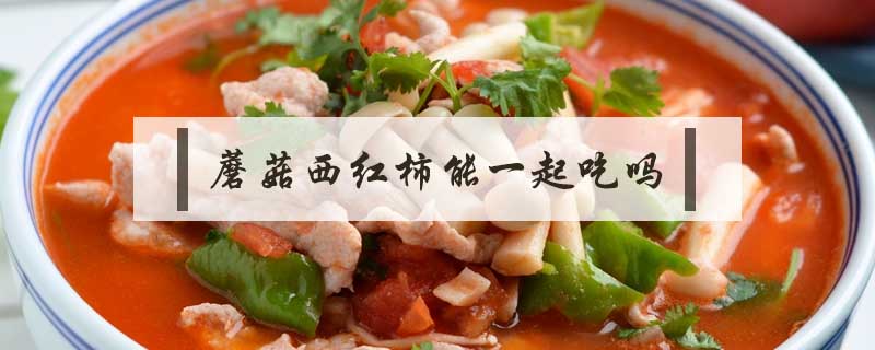 蘑菇西紅柿能一起吃嗎