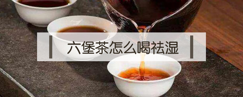 六堡茶怎么喝祛濕