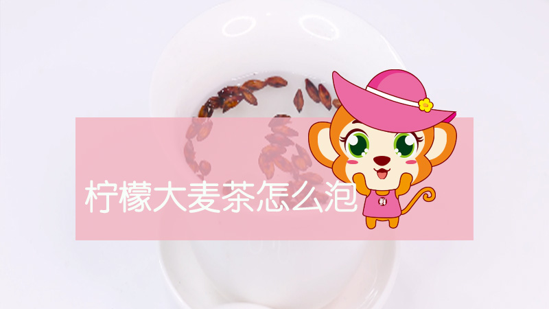 檸檬大麥茶怎么泡