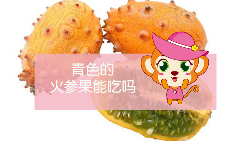 青色的火參果能吃嗎