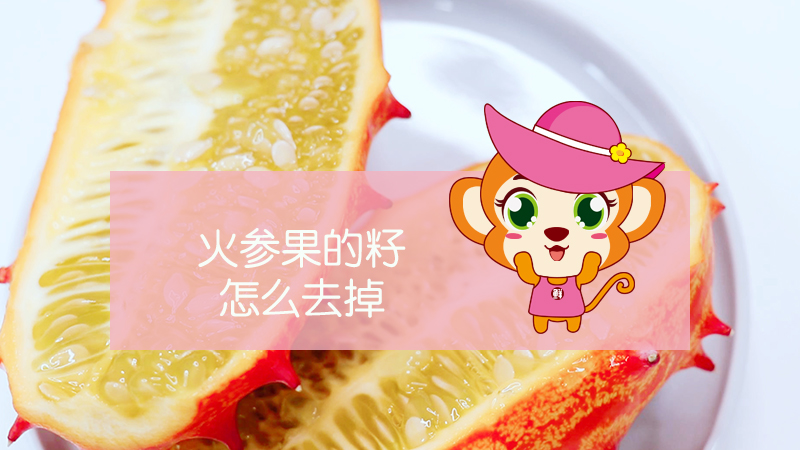 火參果的籽怎么去掉