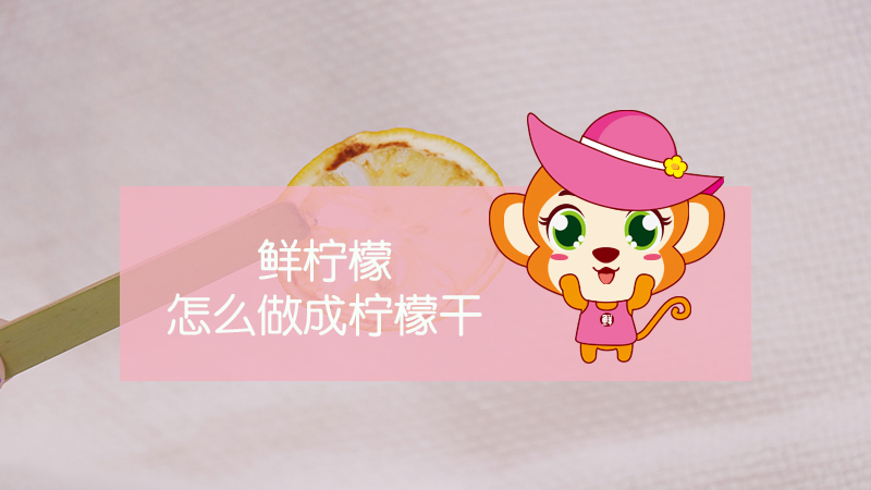 鮮檸檬怎么做成檸檬干