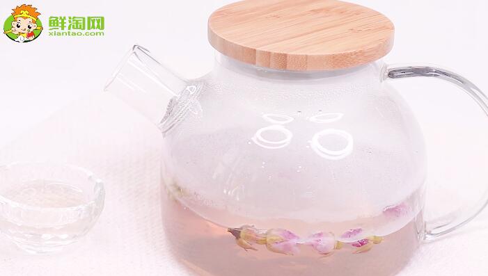 怎么將玫瑰花茶泡開