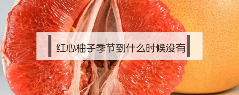 紅心柚子季節到什么時候沒有