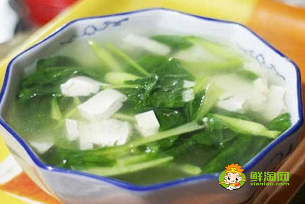 家常豆腐湯菠菜怎么做好喝，科學(xué)證實豆腐菠菜可以一起吃很好吃！