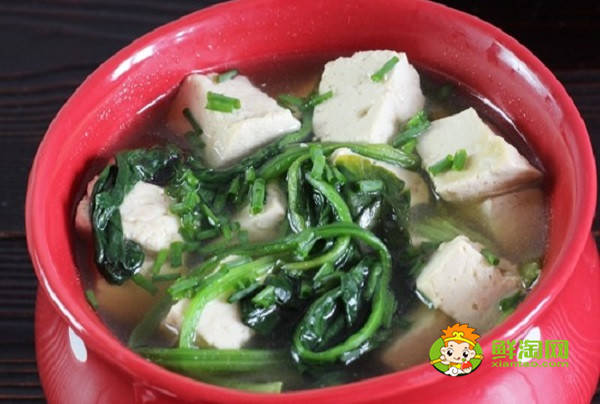 家常豆腐湯菠菜怎么做好喝,科學(xué)證實豆腐菠菜可以一起吃很好吃!