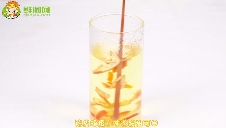 干陳皮蜂蜜做法