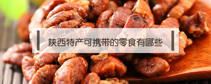 陜西特產可攜帶的零食有哪些