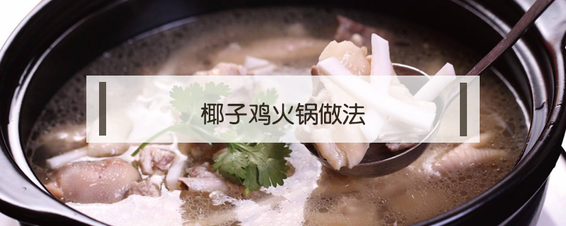 椰子雞火鍋做法