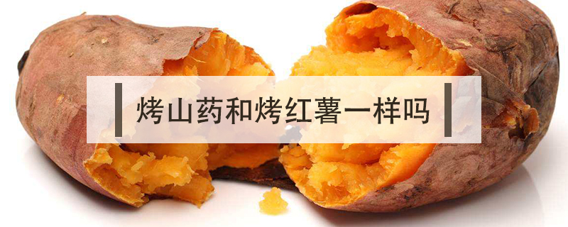 烤山藥和烤紅薯一樣嗎