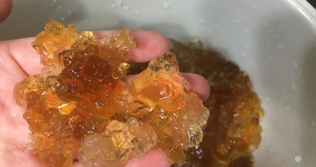 桃膠的做法