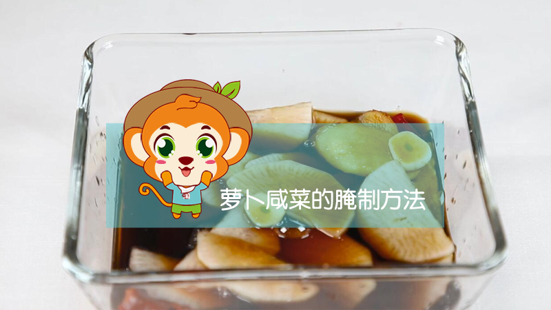 蘿卜咸菜的腌制方法
