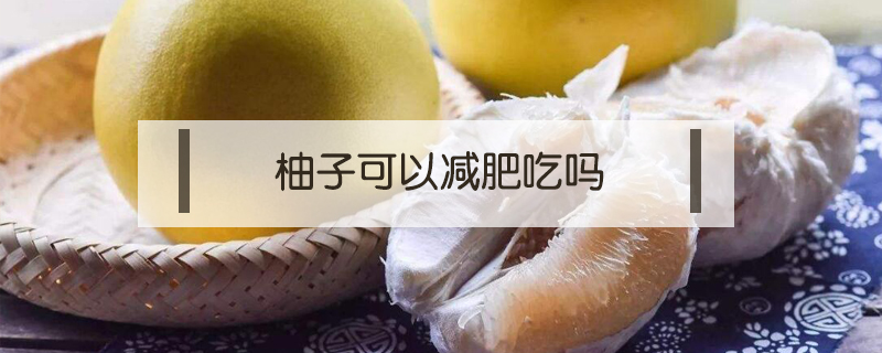 柚子可以減肥吃嗎