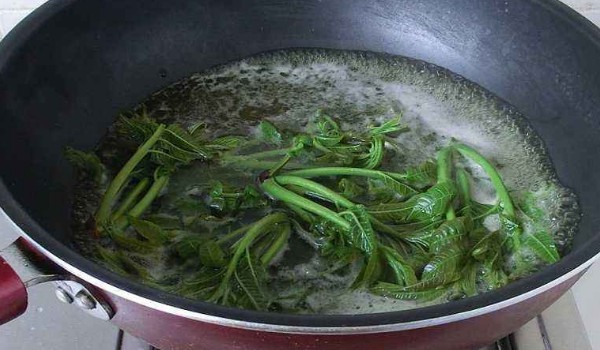 香椿芽過水多久