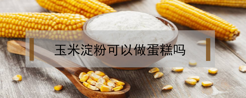 玉米淀粉可以做蛋糕嗎
