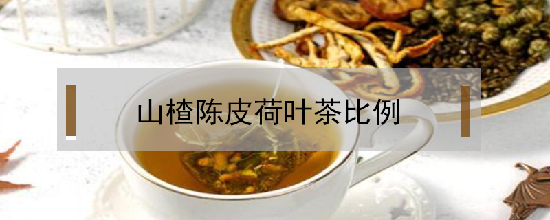 山楂陳皮荷葉茶比例