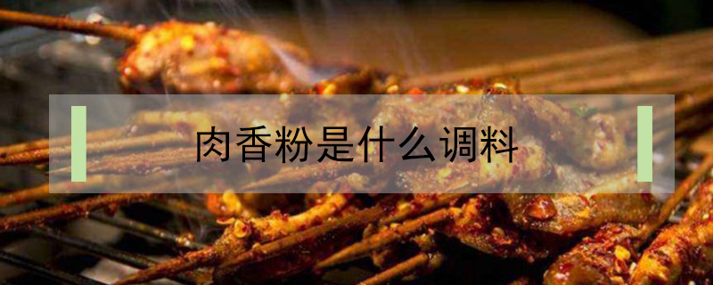 肉香粉是什么調料