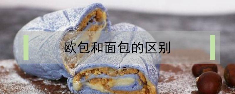 歐包和面包的區(qū)別