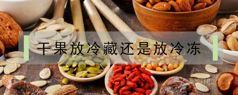 干果放冷藏還是放冷凍