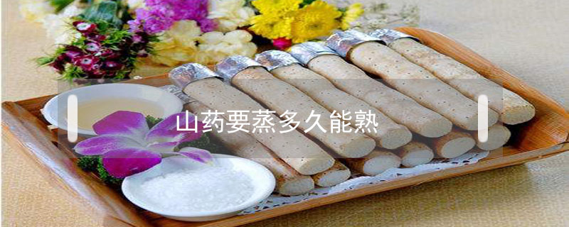 山藥要蒸多久能熟