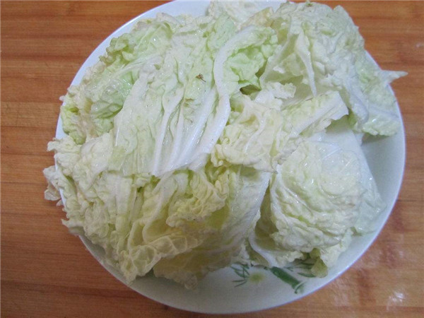 白菜燉粉條的家常做法