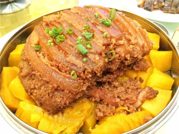 粉蒸肉能放盤子里蒸嗎