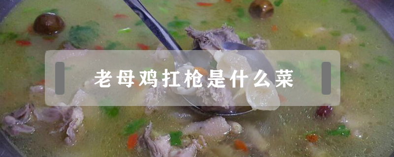 老母雞扛槍是什么菜