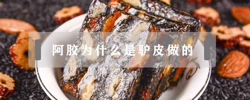 阿膠為什么是驢皮做的
