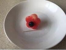 西瓜盆栽水果拼盤做法步驟圖  讓你的食欲幸福得像花兒